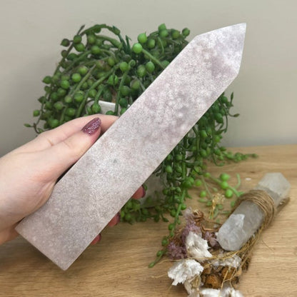 Pink Amethyst Tower (H715)