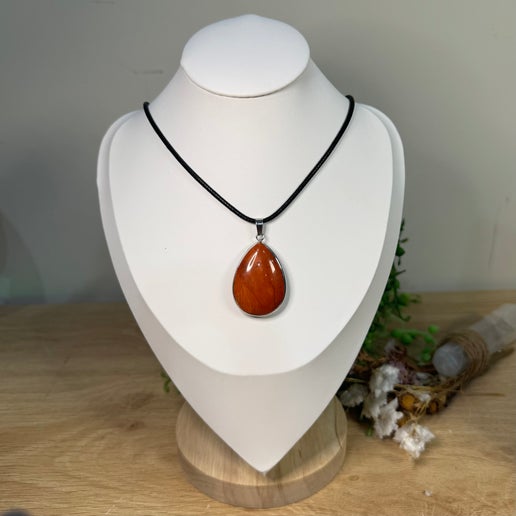 Red Jasper Necklace (I333) (I334)