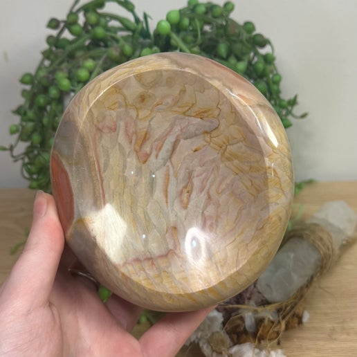 Polychrome Jasper Bowl (L721)