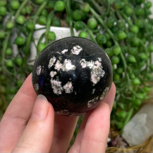 Snowflake Obsidian Sphere (C857)