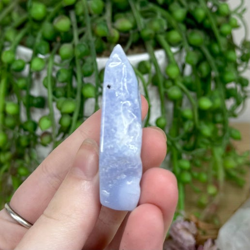 Blue Lace Agate Slice (M62)