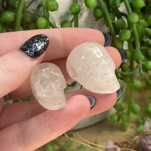 Clear Quartz Small Skull