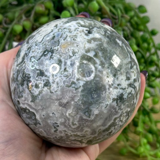 Moss Agate Sphere (C780)
