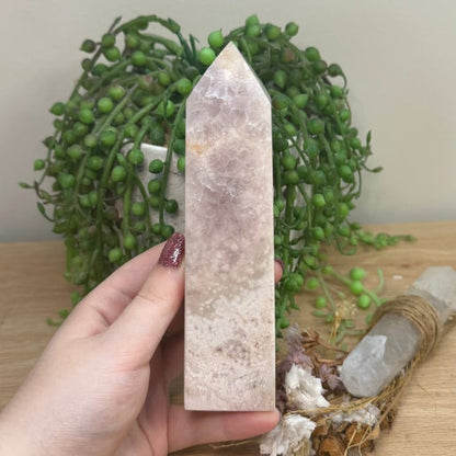 Pink Amethyst Tower (I375)