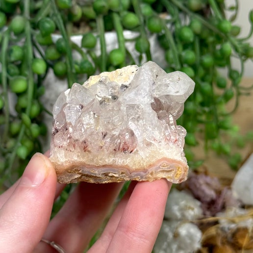 Citrine / Quartz Cluster (I787)