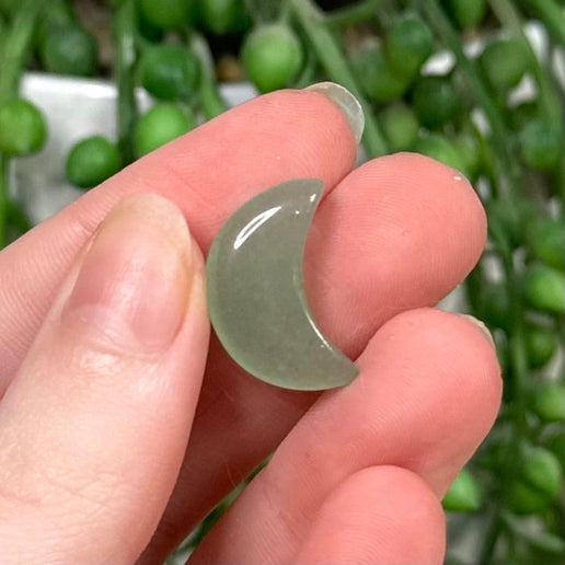 Green Aventurine Tiny Moon