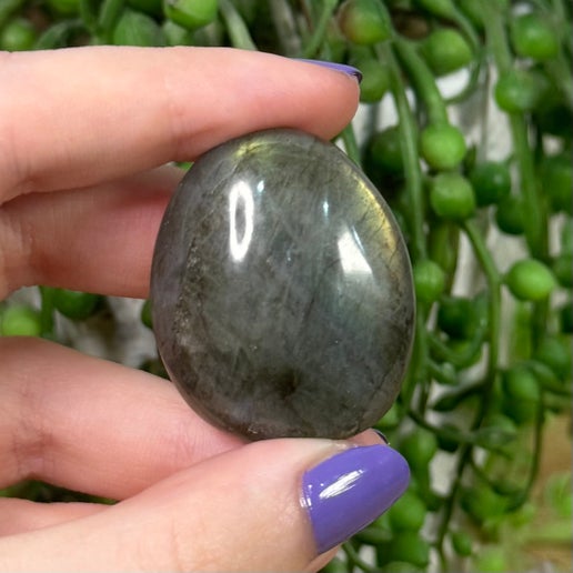 Labradorite Palm Stone (K846)