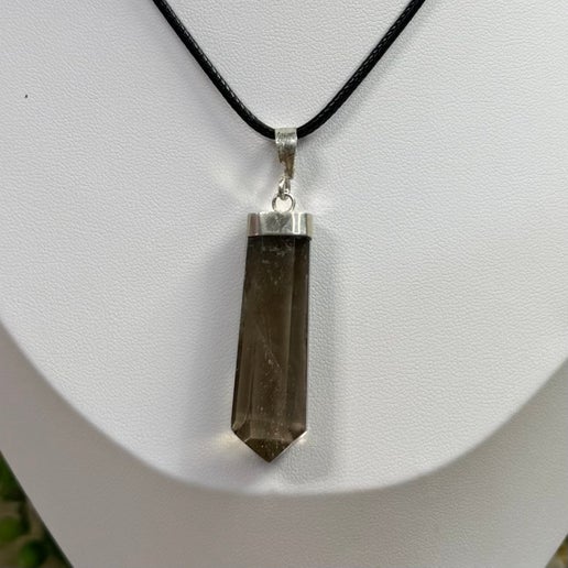 Smokey Quartz Necklace (J201)