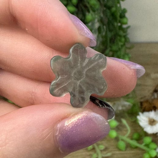 Fluorite Mini Snowflake