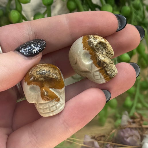 Jasper Mini Skull