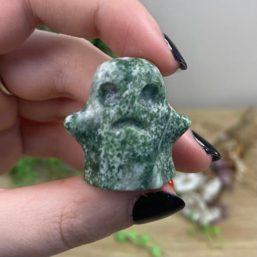 Green Spot Jasper Ghost (F103)