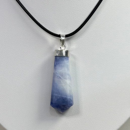 Blue Afghanite Necklace (J175)