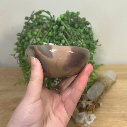 Polychrome Jasper Bowl (L714)