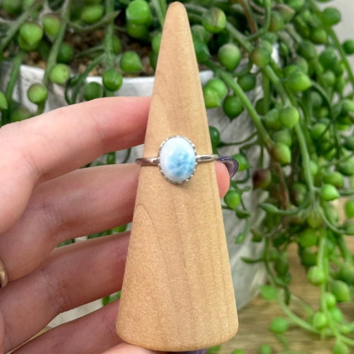 Larimar S925 Ring (B697)