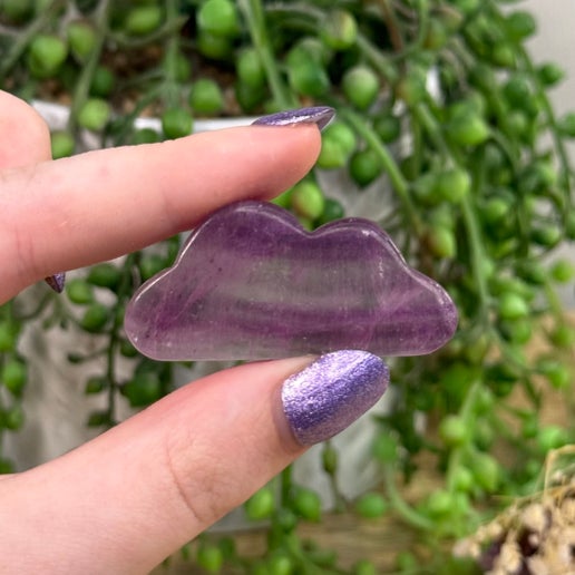 Purple Fluorite Clouds