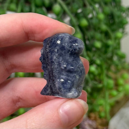 Blue Aventurine Chubby Dino (D959)