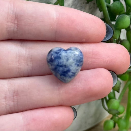 Blue Dot Tiny Heart