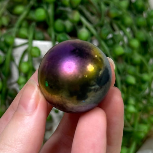 Aura Black Obsidian Sphere (G267)