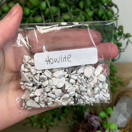 Howlite 50gram Chip Bag