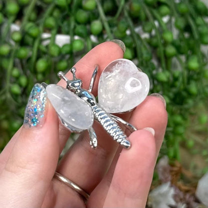 Clear Quartz Dragonfly (I215)