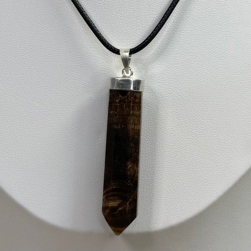 Chocolate Calcite Necklace (J202)