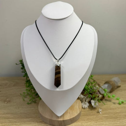 Chocolate Calcite Necklace (J203)