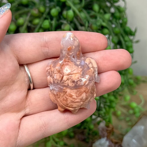 Pink Agate Turtle (L10)