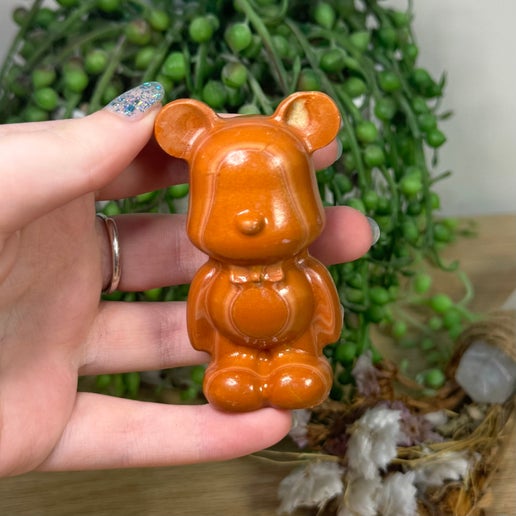 Red Jasper Bear (K777)