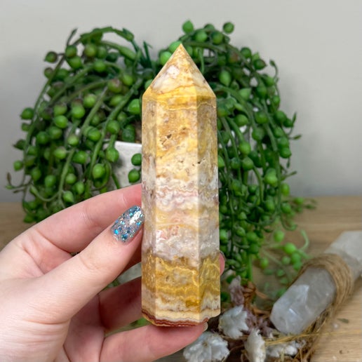 Silk Druzy Agatę Point (K496)