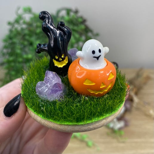 Halloween Wooden Disc