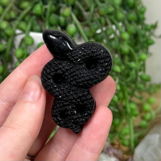 Black Obsidian Snake (I813)