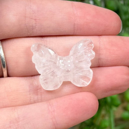 Clear Quartz Mini Butterfly