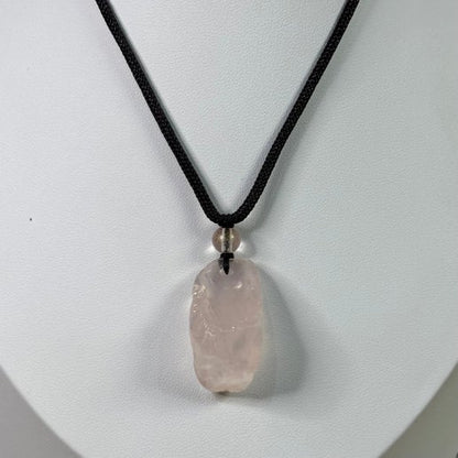 Rose Quartz Raw Necklaces