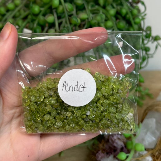 Peridot 50gram Chip Bag