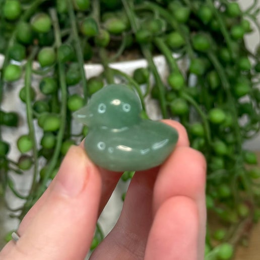 Green Aventurine Small Duck