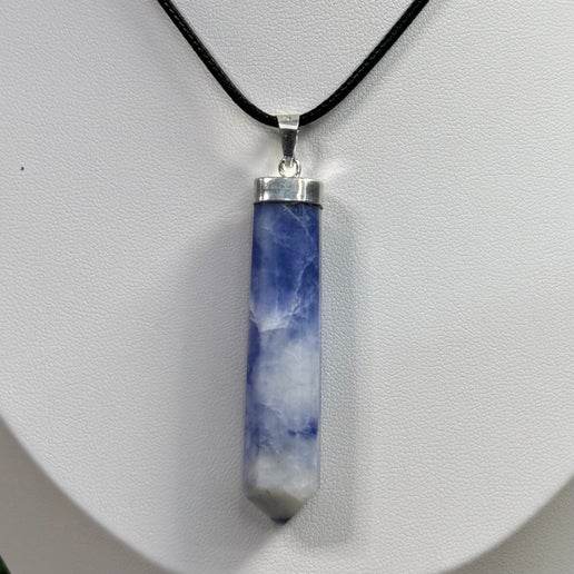 Blue Afghanite Necklace (J176)