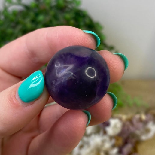 Purple Fluorite Small Sphere (A860)