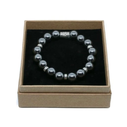 Hematite Silver Small Bracelet