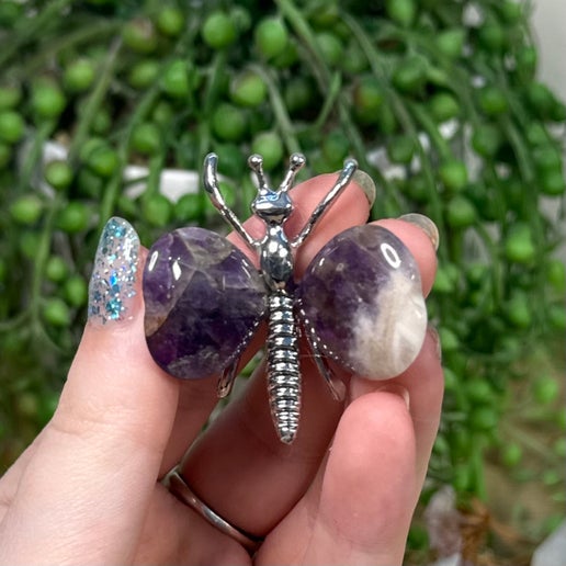 Dream Amethyst Dragonfly (I211)