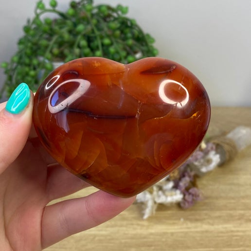 Carnelian Heart (A984)