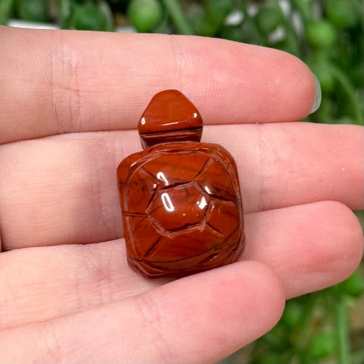 Red Jasper Mini Turtle