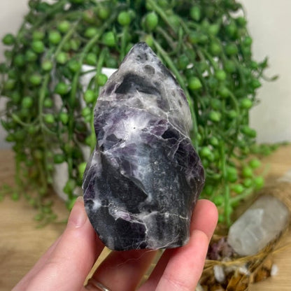 Purple Sphalerite Flame (J916)