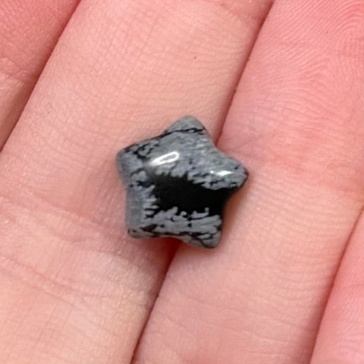 Snowflake Obsidian Tiny Star