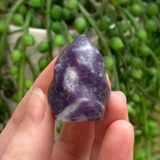 Lepidolite Small Flame (K104)