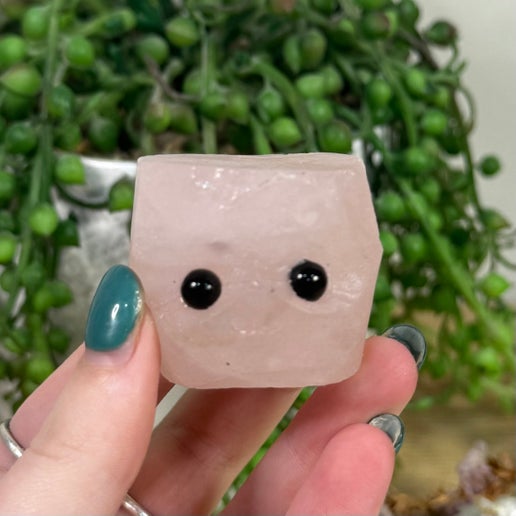 Rose Quartz Pet Rock (J450)