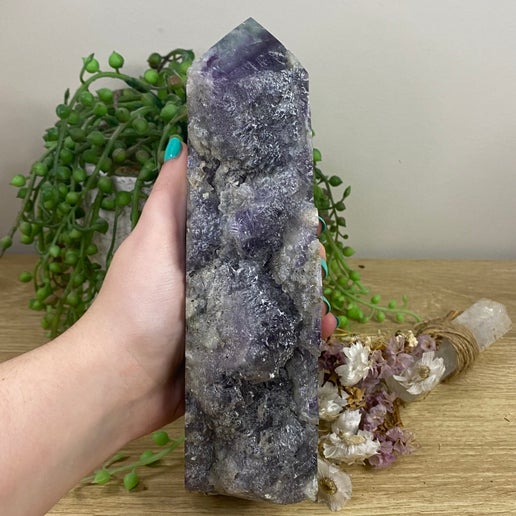 Rainbow Fluorite Tower (A322)