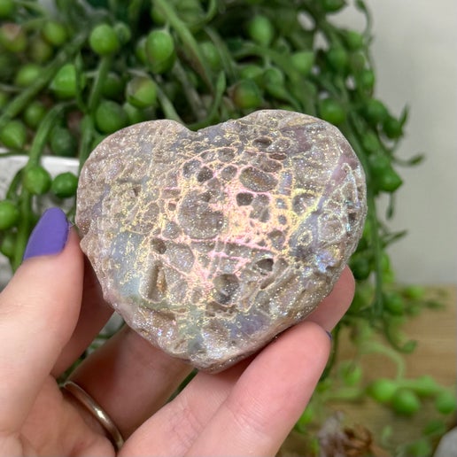 Aura Sphalerite Heart (K882)