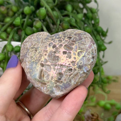 Aura Sphalerite Heart (K882)