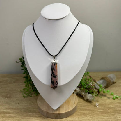 Rhodonite Necklace (J136)