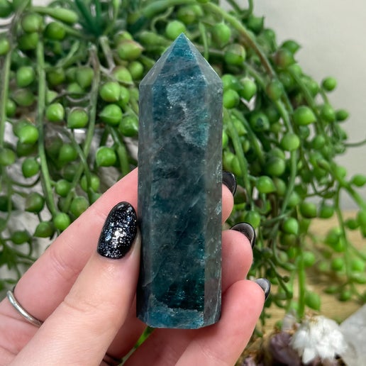 Blue Apatite Point (C753)